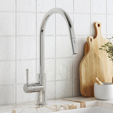 ADP Eternal Brass Pull-Out Kitchen Mixer