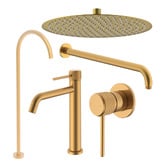 ADP Soul Groove Shower &amp; Tapware Bathroom Package
