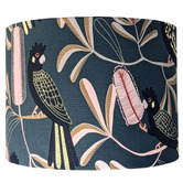 Roseby Lifestyle Products Yellow Tailed Black Cockatoo Cotton Lamp Shade