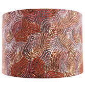 Roseby Lifestyle Products Mina Mina Jukurrpa Cotton Lamp Shade