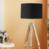 Roseby Lifestyle Products Kenley Black Velvet Lamp Shade