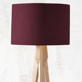 Roseby Lifestyle Products Kenley Shiraz Velvet Lamp Shade