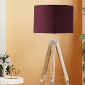 Roseby Lifestyle Products Kenley Shiraz Velvet Lamp Shade
