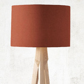 Roseby Lifestyle Products Rust Cotton Lamp Shade