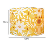 Roseby Lifestyle Products Mustard Wattle Cotton Lamp Shade