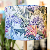 Roseby Lifestyle Products Floral Oasis Cotton Canvas Lamp Shade