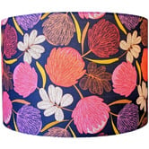 Roseby Lifestyle Products Midnight Protea Cotton Lamp Shade