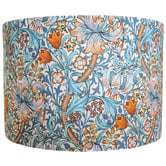 Roseby Lifestyle Products Golden Lily-William Morris Cotton Lamp Shade