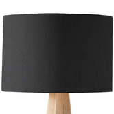 Roseby Lifestyle Products Black Linen Lamp Shade