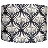 Roseby Lifestyle Products Art Deco Fan Cotton Lamp Shade