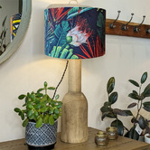 Roseby Lifestyle Products Black Oasis Velvet Lamp Shade