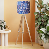 Roseby Lifestyle Products Blue Summer Banksias Lamp Shade
