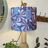 Roseby Lifestyle Products Blue Summer Banksias Lamp Shade