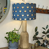 Roseby Lifestyle Products Feathers Cotton Lamp Shade