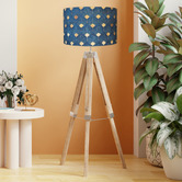 Roseby Lifestyle Products Feathers Cotton Lamp Shade