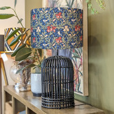 Roseby Lifestyle Products Iris-William Morris Cotton Lamp Shade