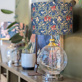 Roseby Lifestyle Products Iris-William Morris Cotton Lamp Shade