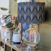 Roseby Lifestyle Products Fountain Leaf Cotton Lamp Shade