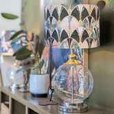 Roseby Lifestyle Products Marble Arches Cotton Lamp Shade