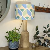 Roseby Lifestyle Products Lesley Retro Cotton Lamp Shade