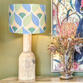 Roseby Lifestyle Products Lesley Retro Cotton Lamp Shade