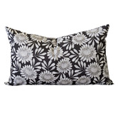 Roseby Lifestyle Products Trenton Waratah Cotton Canvas Lumbar Cushion