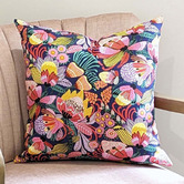 Roseby Lifestyle Products Ive Wild Protea Cotton Canvas Cushion