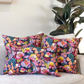 Roseby Lifestyle Products 3 Piece Ive Wild Protea Cotton Canvas Cushion Set