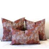 Roseby Lifestyle Products 3 Piece Decad Jukkurpa Cotton Canvas Cushion Set