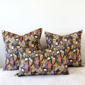 Roseby Lifestyle Products 3 Piece Lubec Bush Banksia Cotton Canvas Cushion Set