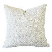 Roseby Lifestyle Products Ludlow Tiles Cocoon Cotton Canvas Cushion
