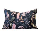 Roseby Lifestyle Products Harlan Yellow-Tailed Black Cockatoo Lumbar Cushion