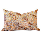 Roseby Lifestyle Products 3 Piece Dover Goanna Dreaming Cotton Canvas Cushion Set