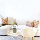 Roseby Lifestyle Products 3 Piece Dover Goanna Dreaming Cotton Canvas Cushion Set
