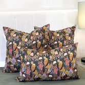 Roseby Lifestyle Products 3 Piece Lubec Bush Banksia Cotton Canvas Cushion Set