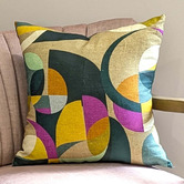 Roseby Lifestyle Products Salem Mid-Century Linen Cushion
