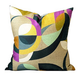 Roseby Lifestyle Products 3 Piece Salem Mid-Century Linen Cushion Set