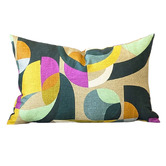Roseby Lifestyle Products 3 Piece Salem Mid-Century Linen Cushion Set