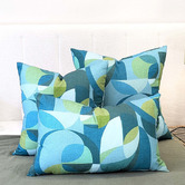 Roseby Lifestyle Products 3 Piece Morris Mid-Century Linen Cushion Set