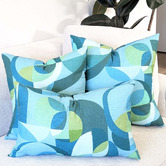 Roseby Lifestyle Products 3 Piece Morris Mid-Century Linen Cushion Set