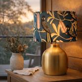 Roseby Lifestyle Products Yellow Tailed Black Cockatoo Cotton Lamp Shade
