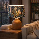Roseby Lifestyle Products Yellow Tailed Black Cockatoo Cotton Lamp Shade