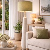 Roseby Lifestyle Products Liberty Sage Linen Lamp Shade