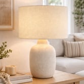 Roseby Lifestyle Products Liberty Cream Linen Lamp Shade