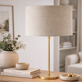 Roseby Lifestyle Products Liberty Stone Linen Lamp Shade