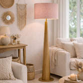Roseby Lifestyle Products Liberty Pink Linen Lamp Shade