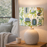Roseby Lifestyle Products Australiana Green Canvas Lamp Shade