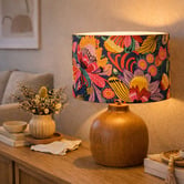 Roseby Lifestyle Products Wild Protea-Kirsten Katz Cotton Lamp Shade