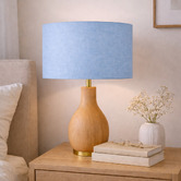 Roseby Lifestyle Products Liberty Light Blue Linen Lamp Shade