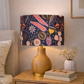 Roseby Lifestyle Products Australian Wild Flowers-Jocelyn Proust Cotton Lamp Shade